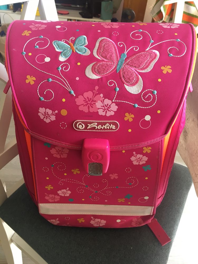 Продам шкільний рюкзак каркасний Herlitz MIDI Butterfly без наповнення