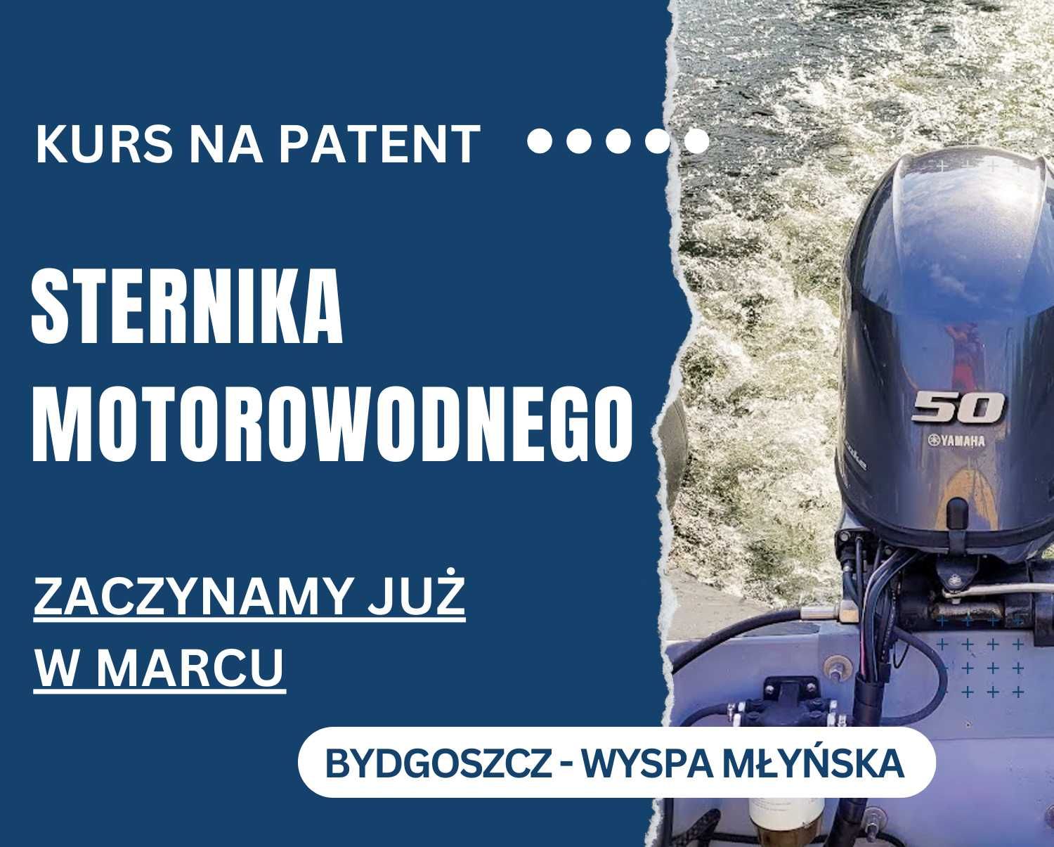 Kurs na patent sternika motorowodnego