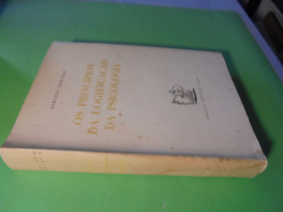 Curvelo (Edmundo);Os Princípios da Logificação da Psicologia