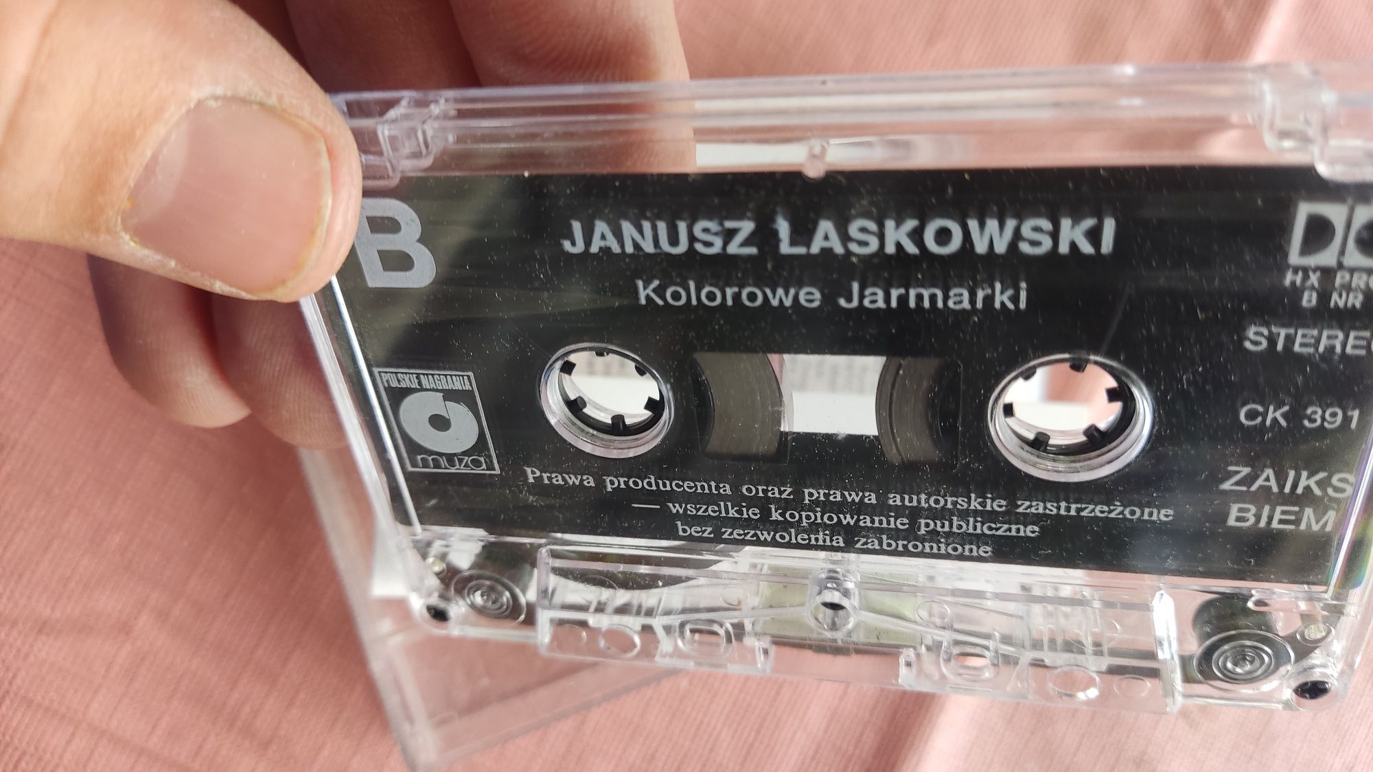 Janusz Laskowski Kolorowe jarmarki kaseta