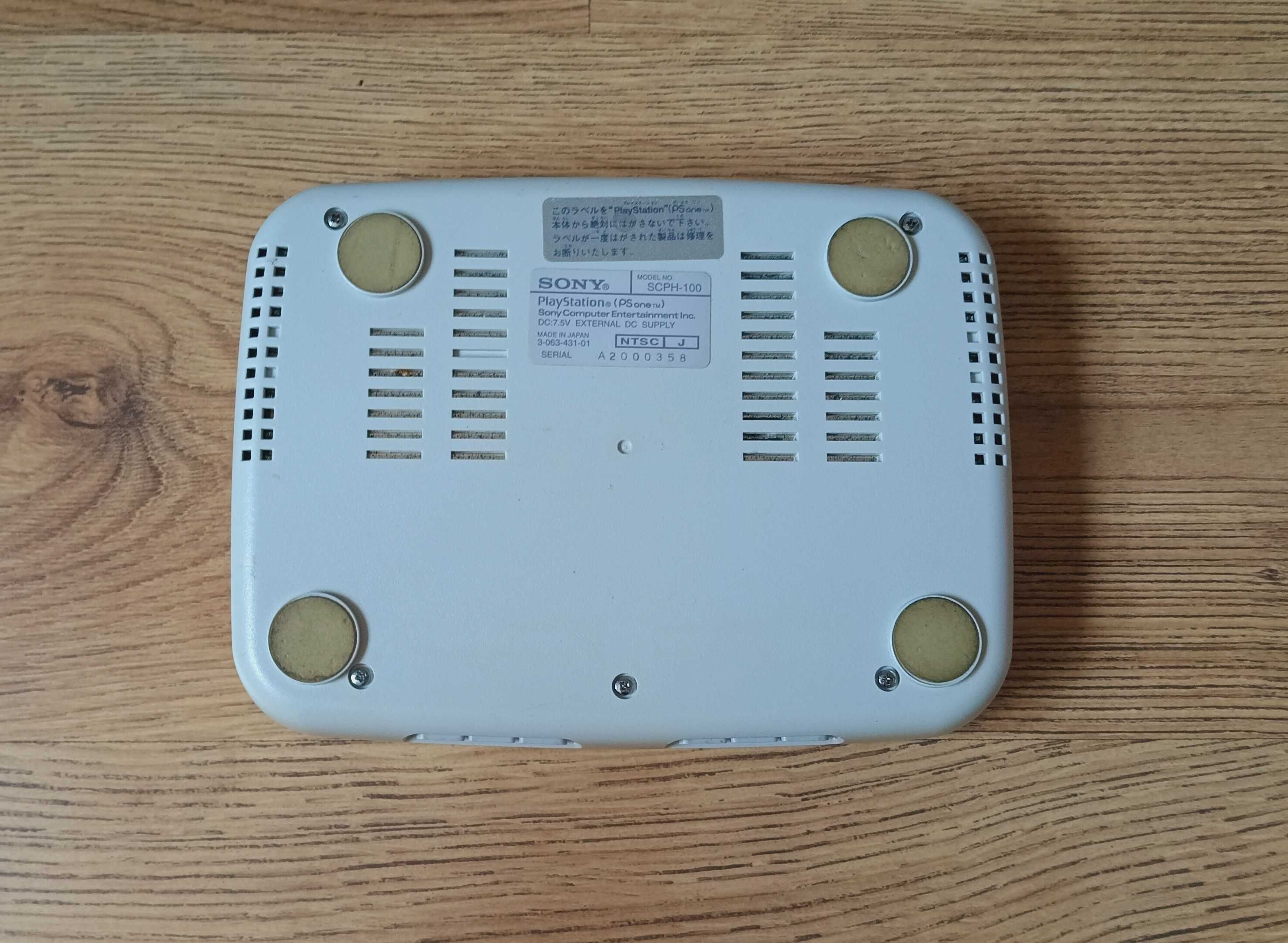 PlayStation PSX PS1 PSone japońskie NTSC-J scph-100