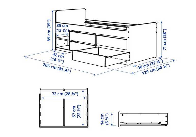 sprzedam łóżko młodzieżowe IKEA