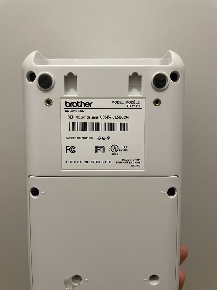 Принтер етикеток Brother TD-2120N zebra