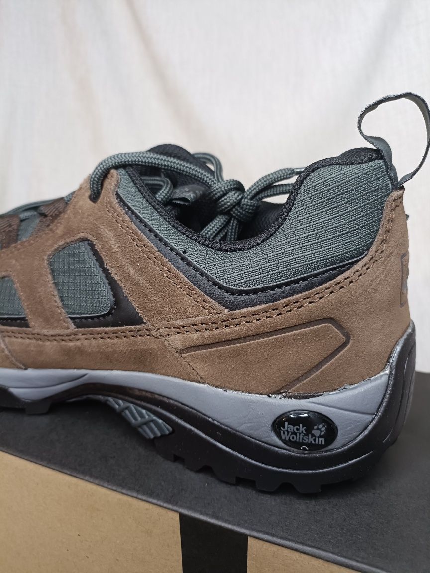 Jack Wolfskin Montana nike low buty outdoorowe męskie, brązowe, r 40.5