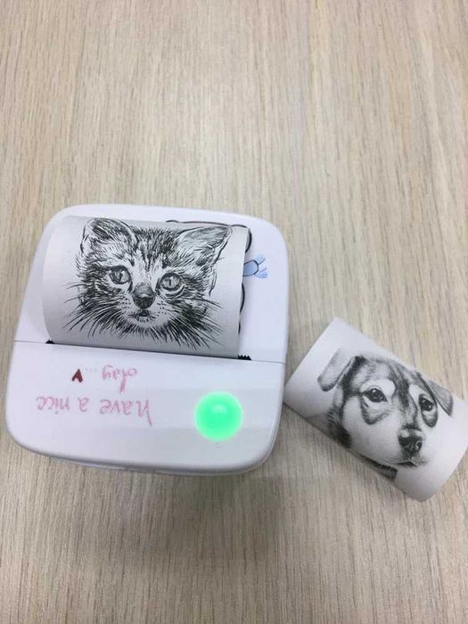 ‼️ Акція ‼️ Мініпринтер, термопринтер Ведмедик