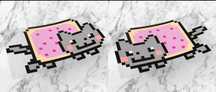 Naklejki Nyan Cat wlepki nalepki