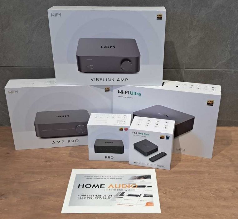 Підсилювач WiiM Vibelink AMP  Новий (Ultra/Ultra AMP/Pro Plus)