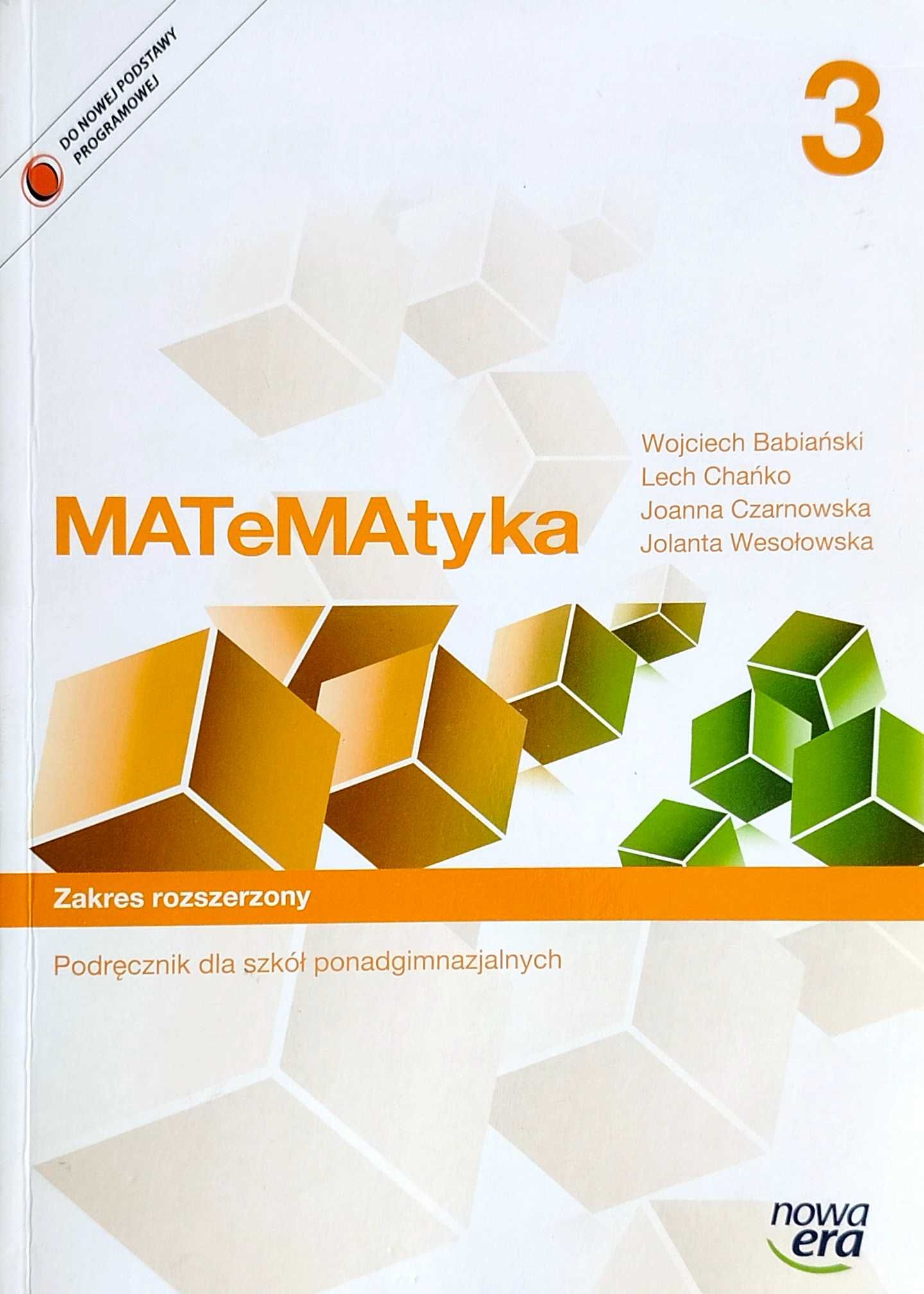 Matematyka 3 zakres rozszerzony