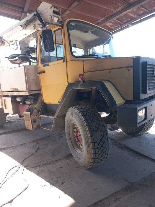 Автовишка стояла на Івеко 4х4 17м  кран вишка підйомник В Наявності!