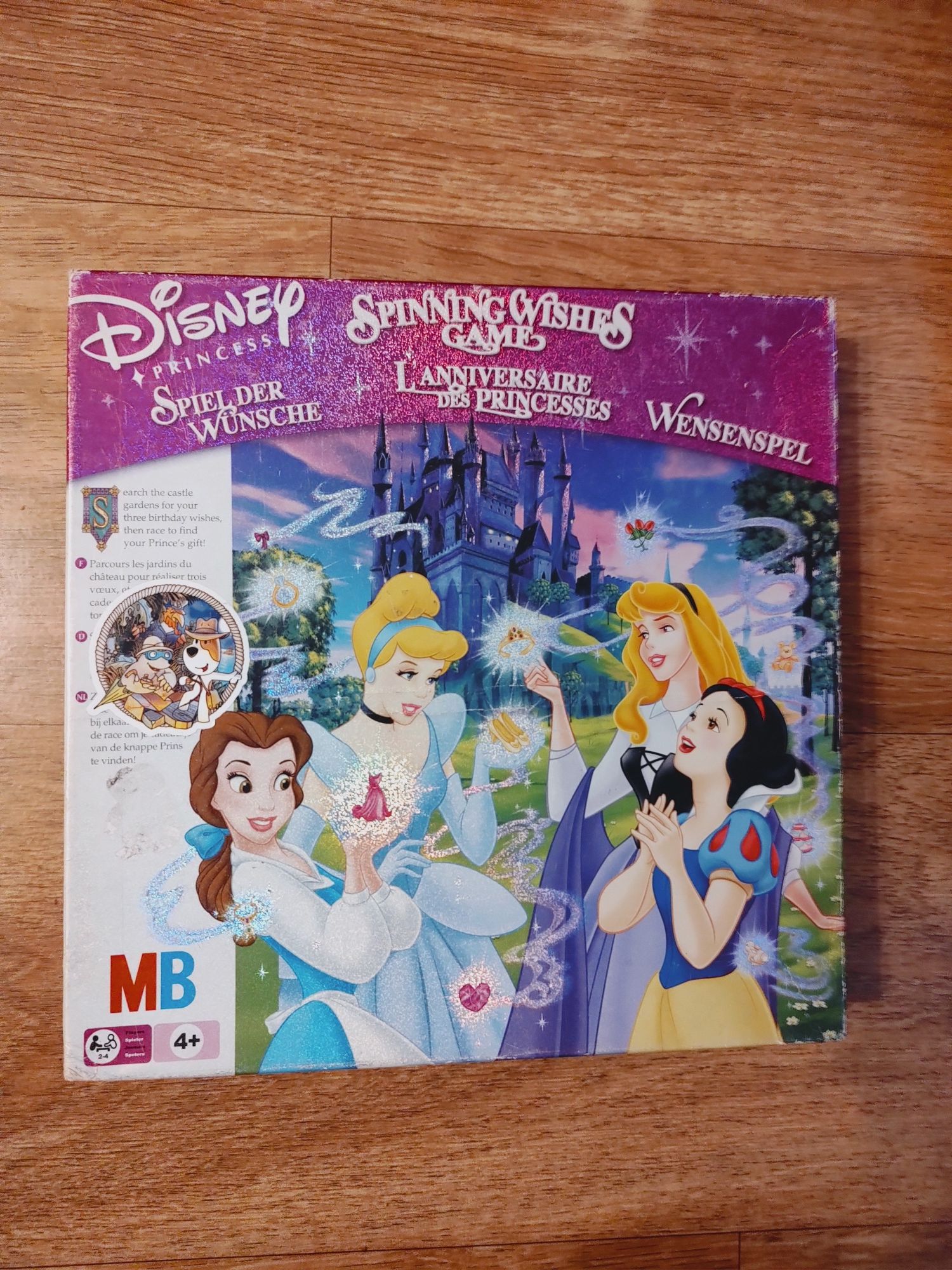 Disney Spinning wishes game Królewny Disneya Gra wirujących marzeń