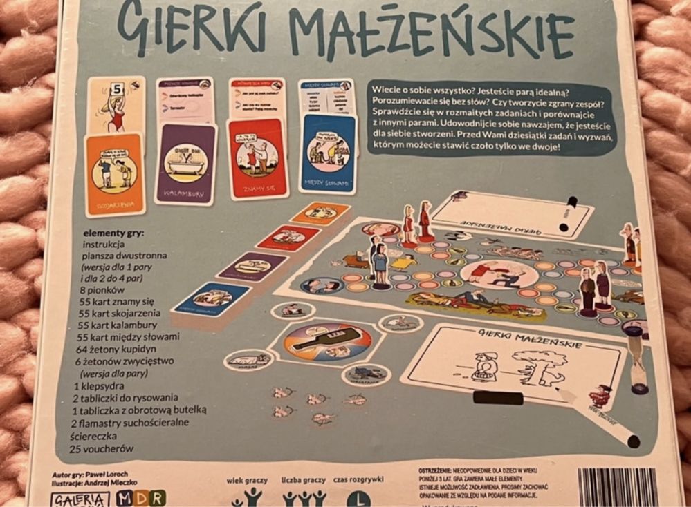 MDR, gra planszowa, Gierki małżeńskie