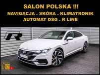 Volkswagen Arteon R-LINE + Automat DSG + Salon POLSKA + 1 Właściciel + Navi + Skóra !!!