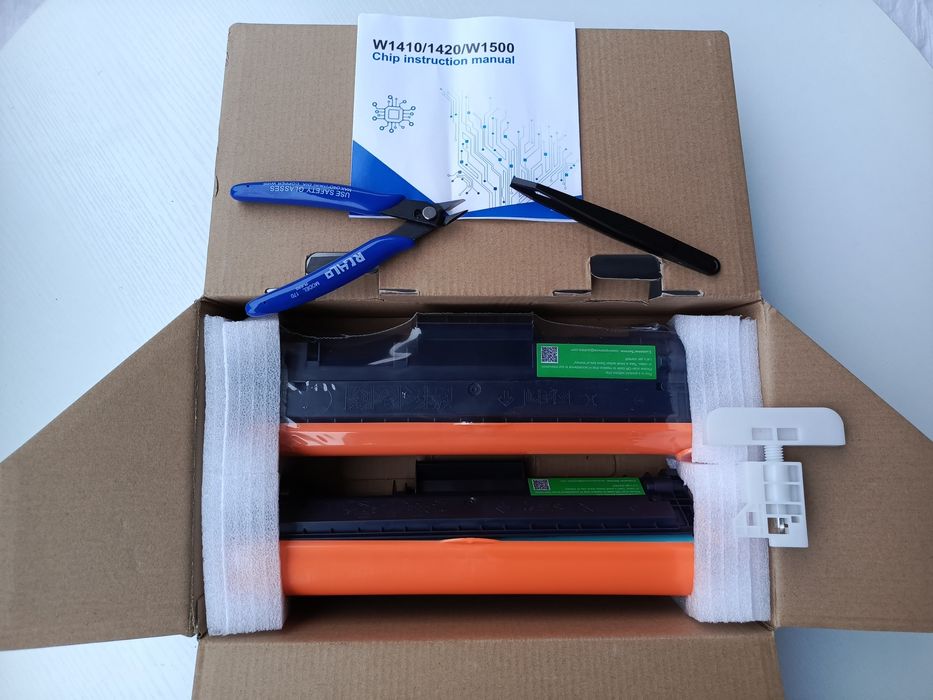 W1420A Czarny wkład z tonerem do drukarek 2 sztuki