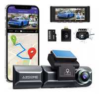 Kit Dashcam Câmara tripla azdome m550 canal dupla 4k e HD SELADO