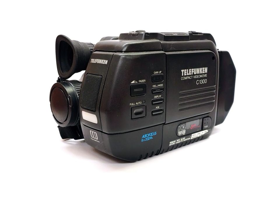 Kamera retro 8mm CCD Telefunken C1300 Videomovie/Sprawna + torba