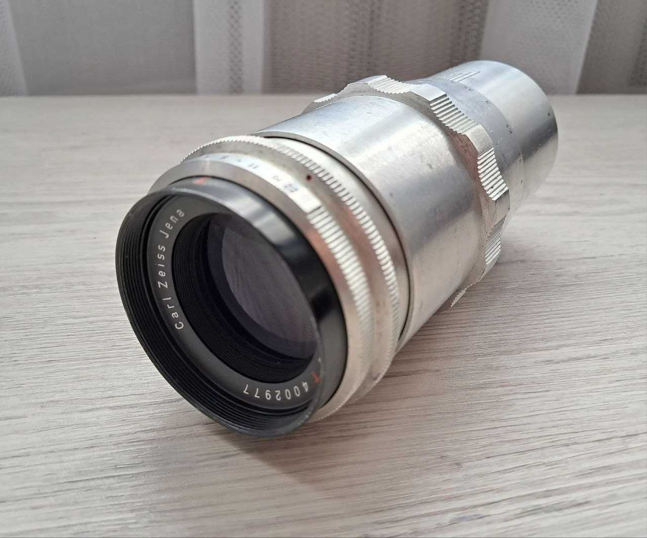 Carl Zeiss Jena Triotar 135/4 Т байонет Exakta