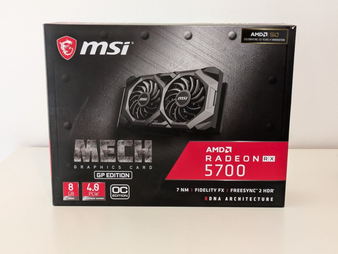 Radeon RX5700 - MSI Mech GP OC