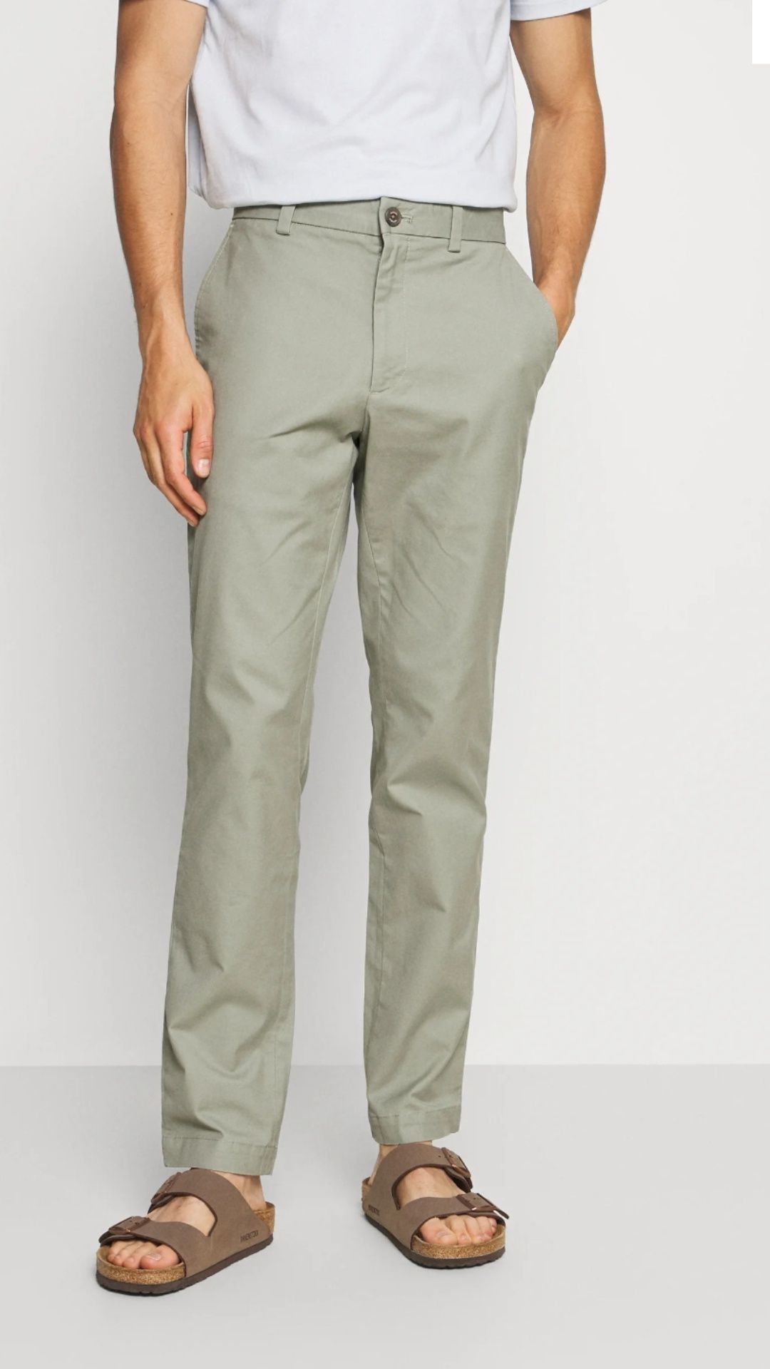 Banana Republic Aiden stretch chino slim fit męskie spodnie bawełniane