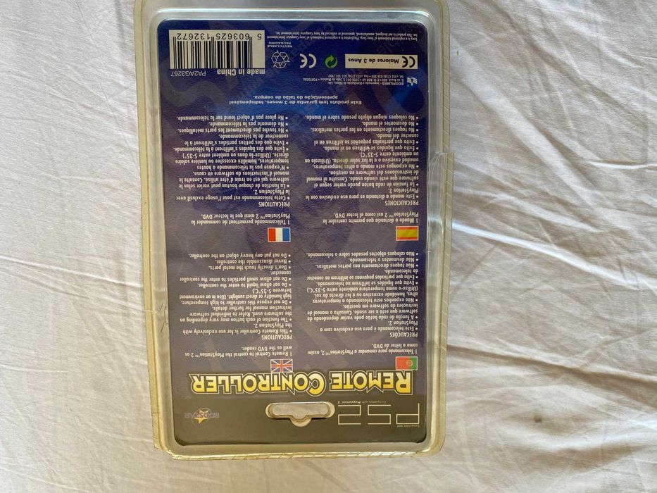 Controlo Remoto DVD Sony PS2 Novos Selados vários modelos