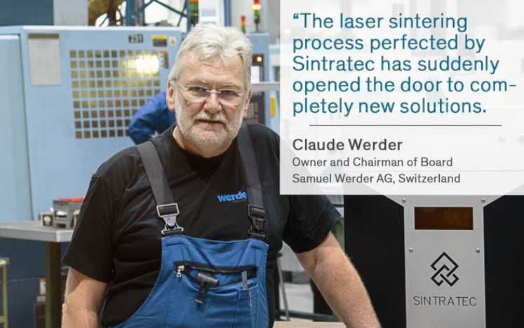 impressora 3D SLS - Sintratec
