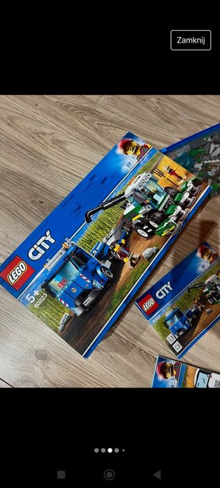 Klocki Lego City model 60223 jak nowe