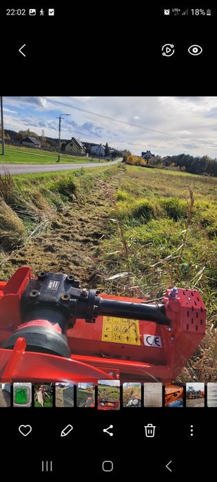 Uslugi małym traktorkiem kubota