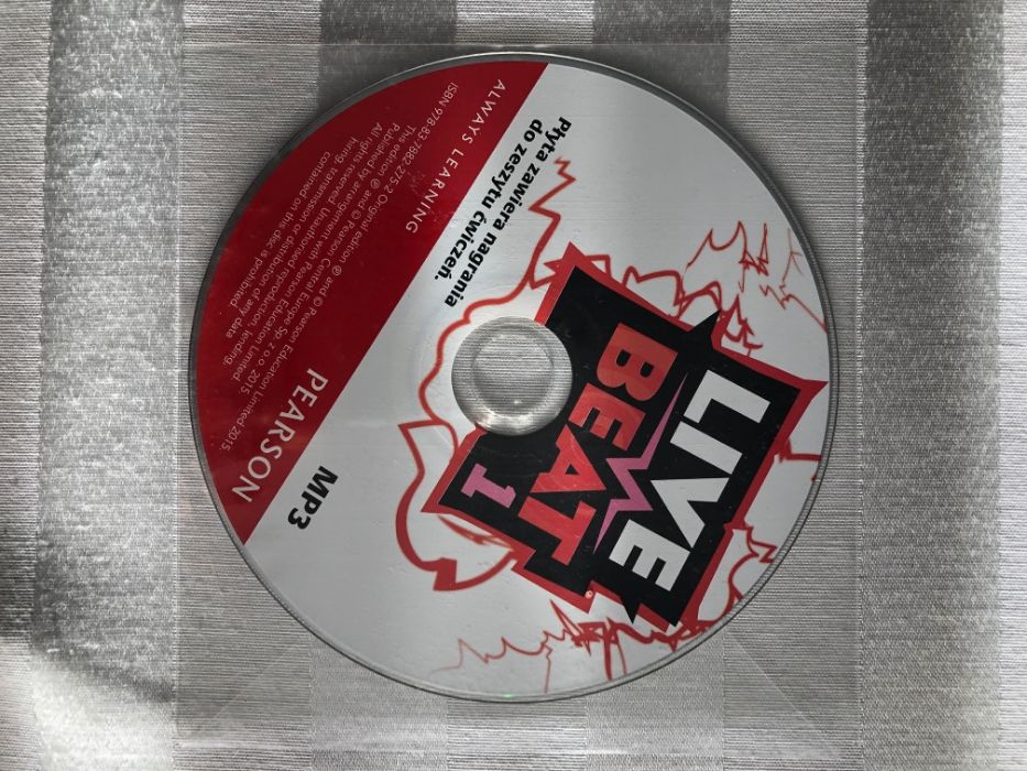 Płyta CD mp3 do WORKBOOK LIVE BEAT 1- do zeszytu ćwiczeń