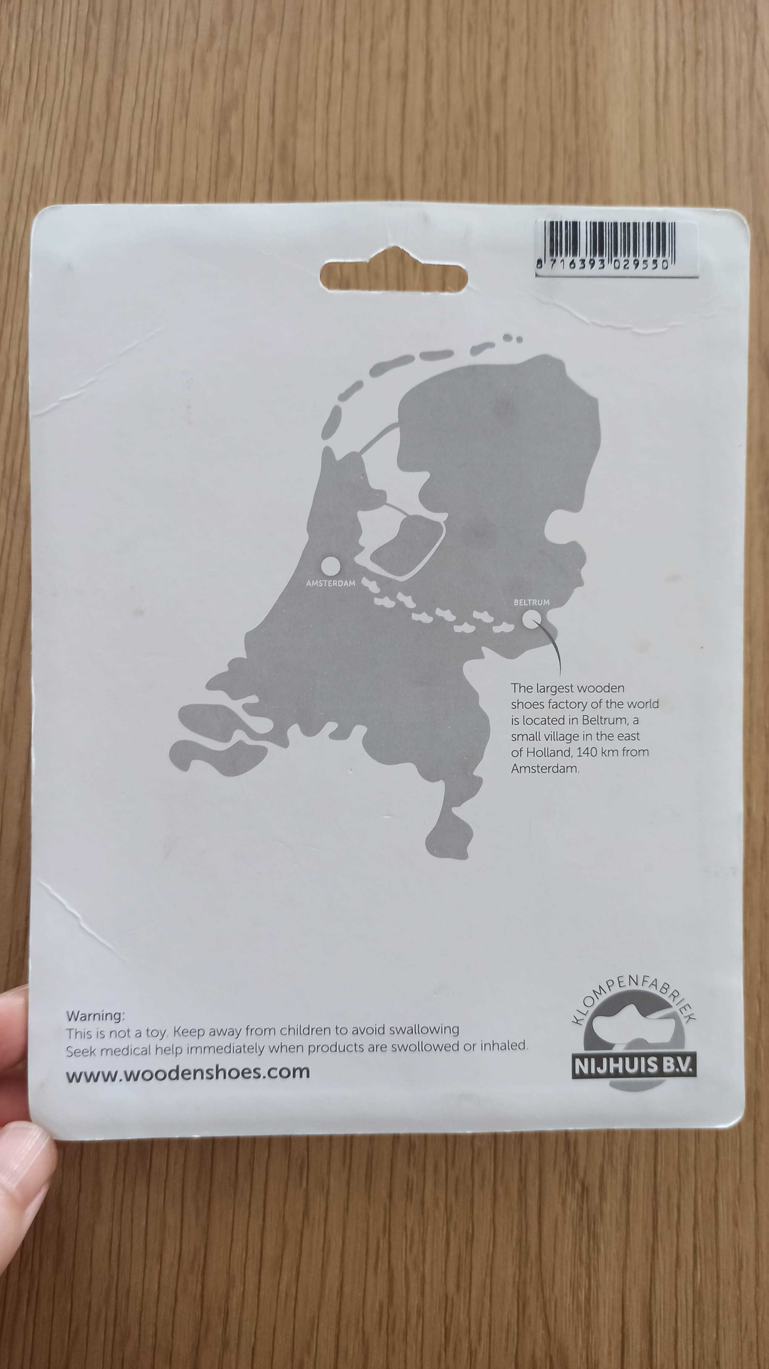 Kolorowe kredki  + czerwona temperówka - Holandia Chodaki