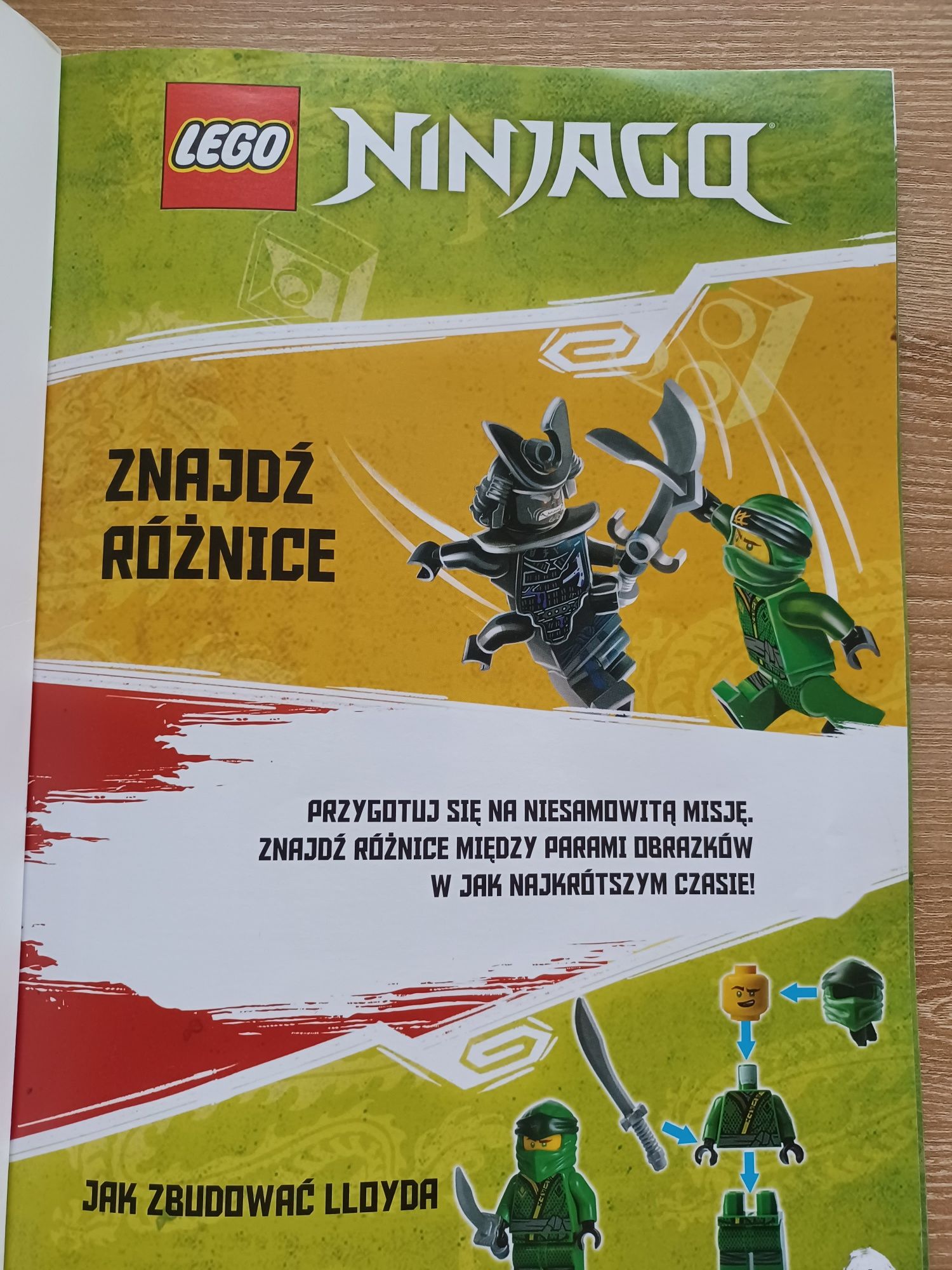 Książeczka Lego Ninjago