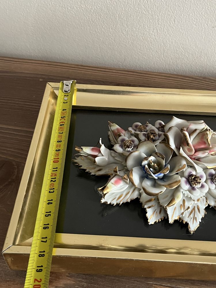 Obrazek kwiat porcelana piękny przedmiot Vintage stylowe Starocia