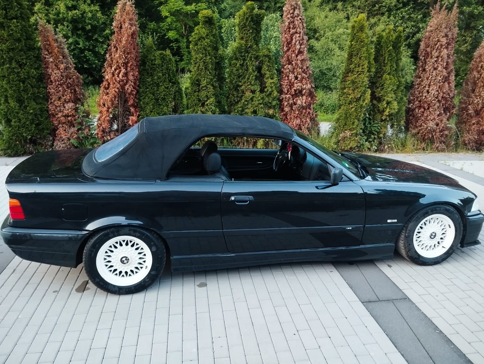 BMW E36 Cabrio 318i bbs dach full automat gwint