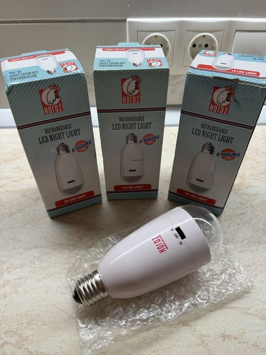 ‼️Акумуляторна Лампочка Horoz аварійна Коли немає світла ‼️