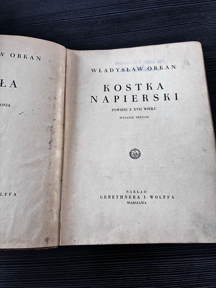 Władysław Orkan - Kostka Napieralski Powieść