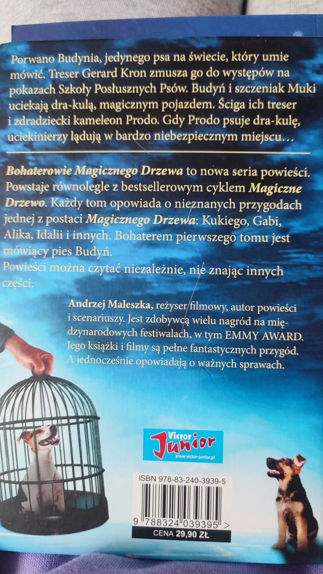 Zestaw książek Bohaterowie magicznego drzewa oraz o kotku u piesku