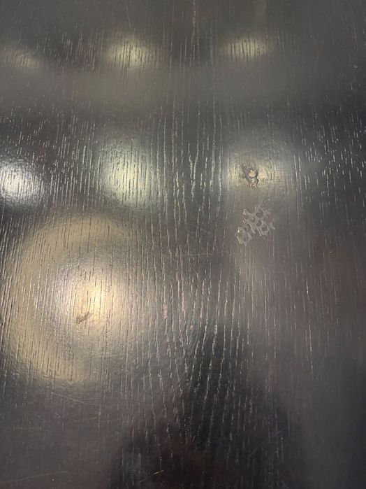 Nowa cena Duży, dębowy, rozkładany stół jadalniany z 6 krzesłami