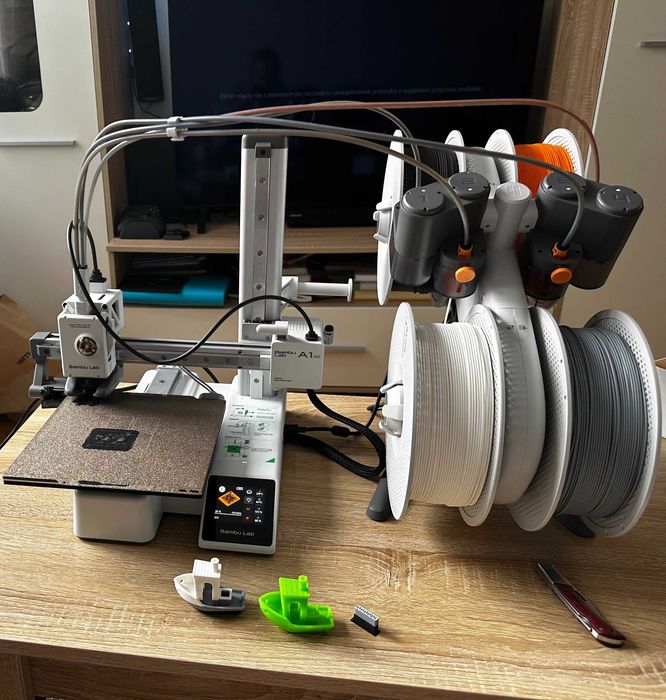 bambulab a1 mini combo + 3.5 kg filamentu bambu