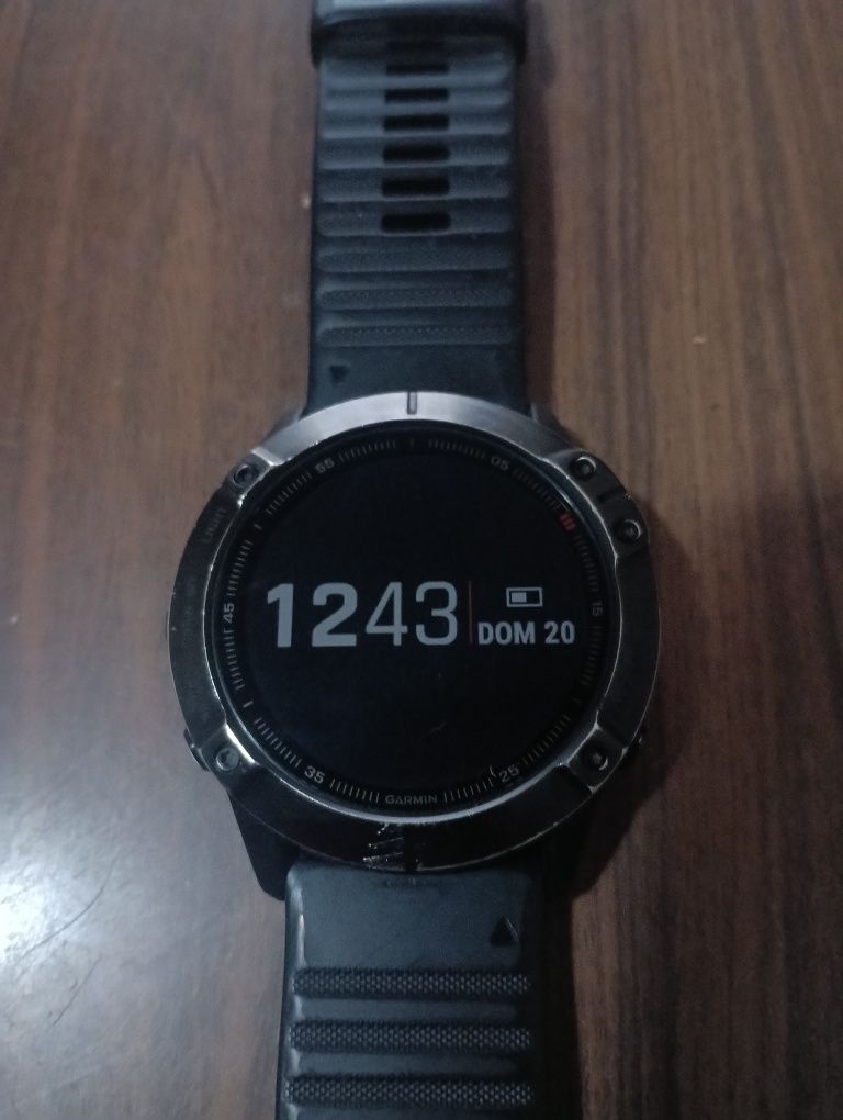 Smart whatch Garmin Fênix 6X pro impecável