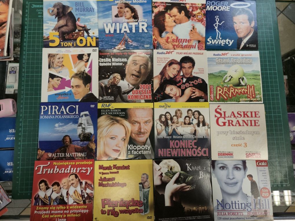 Płyty DVD mix ponad 50 sztuk