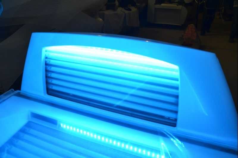 Solarium Ergoline Excellence 800 Biała perła  LED