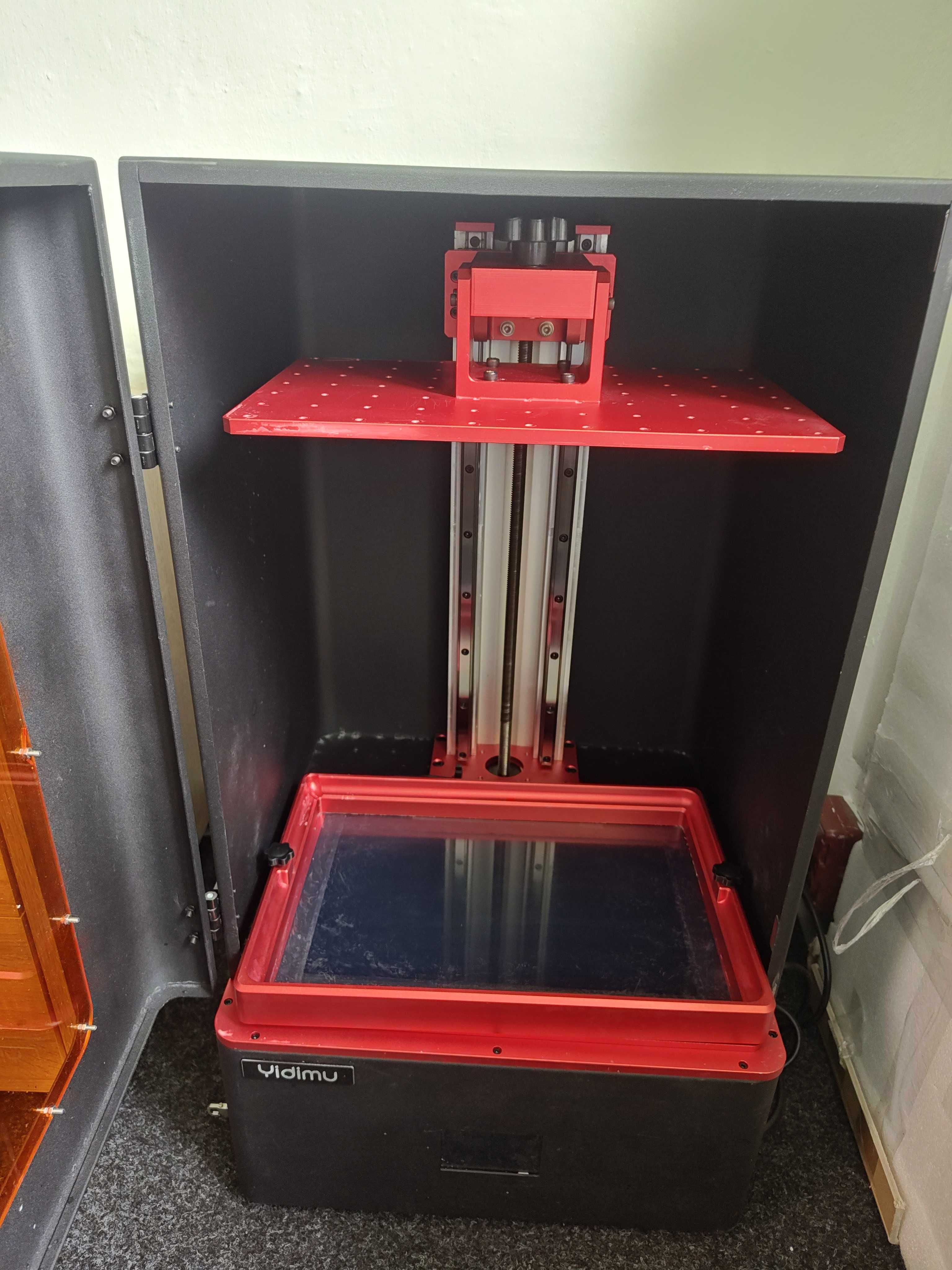 Yidimu Falcon Plus Mono 4K duża żywiczna drukarka 3D + Curing Machine
