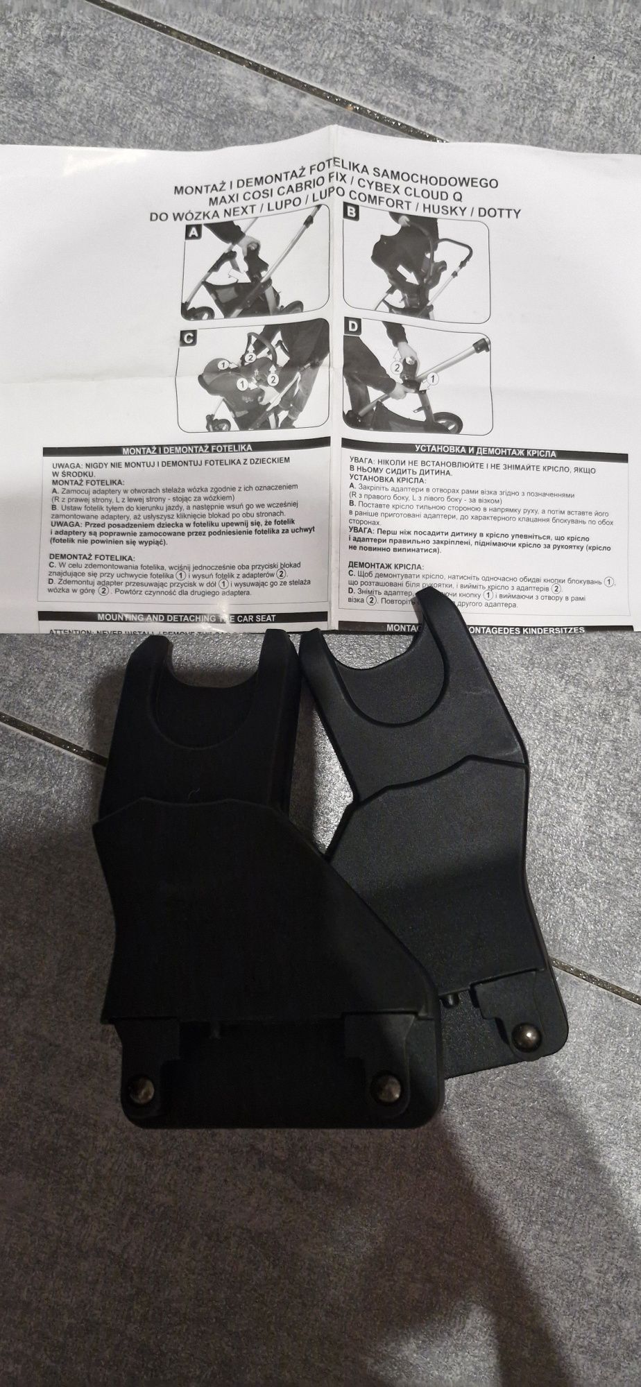 Nosidełko BeSafe iZi Go Modular X1 i-Size 40-75 cm 0-13 k