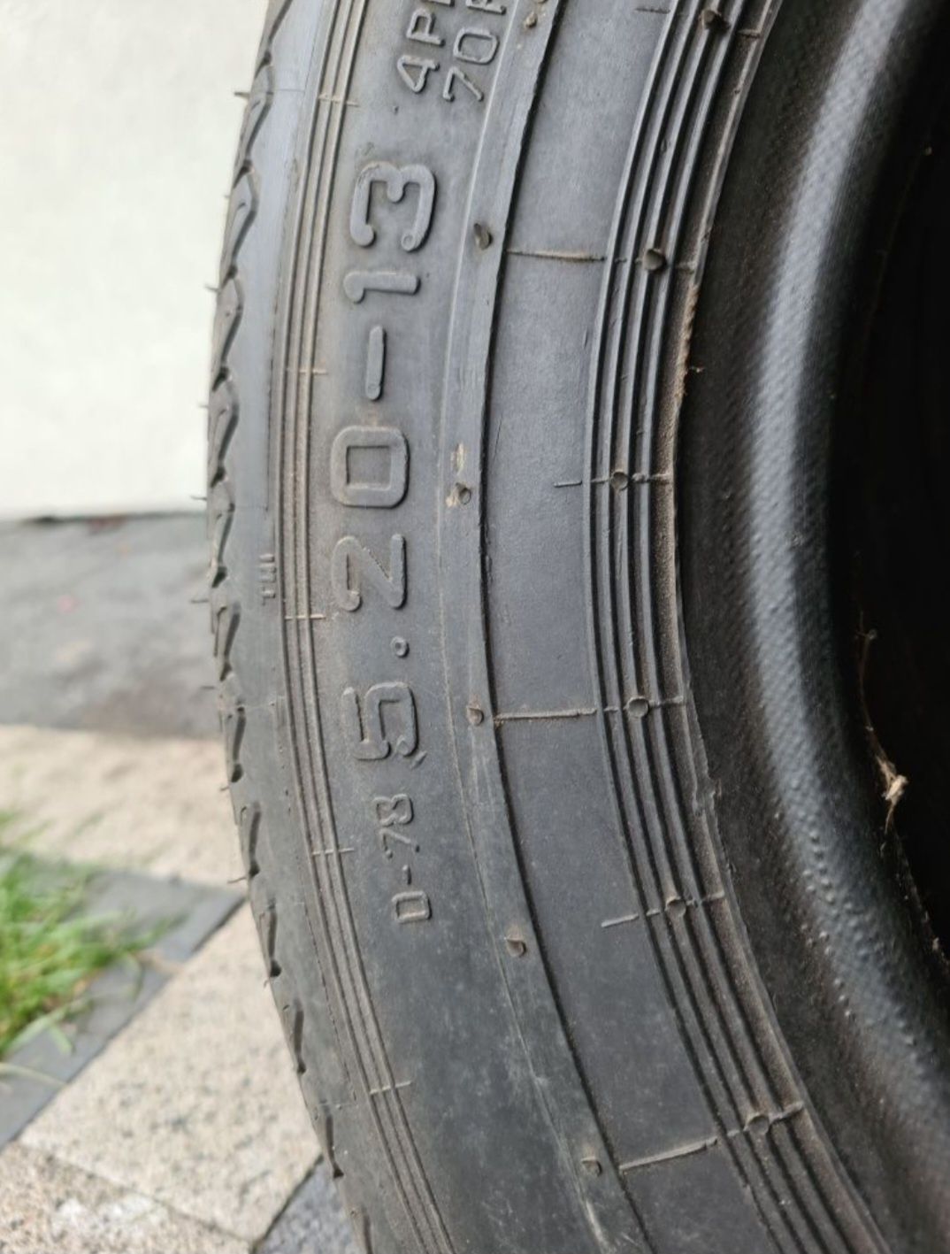 Nowe opony diagonalne Stomil 5.20 5.60 Trabant 125p Wartburg