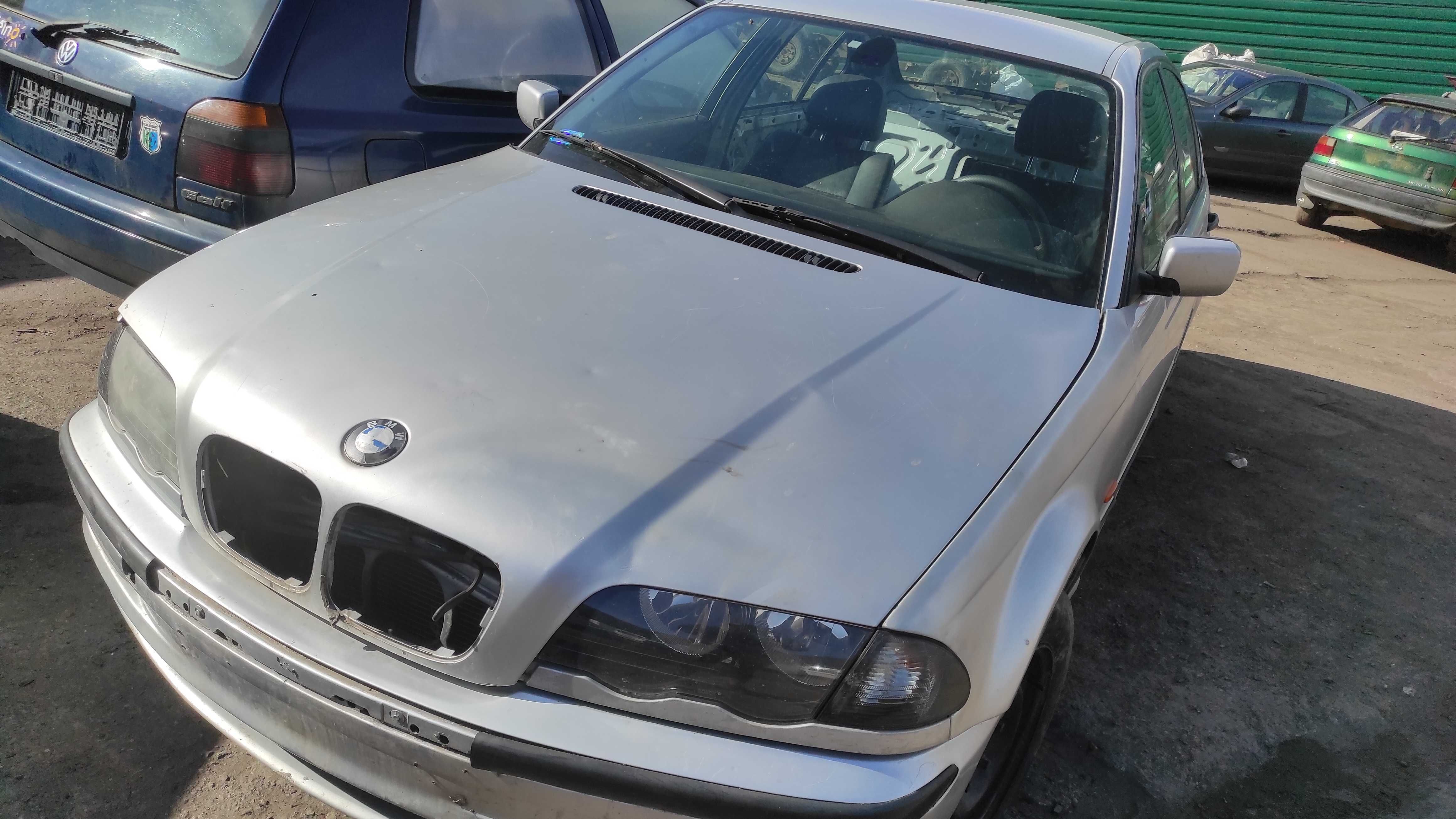 BMW E46 354/7 zderzak przedni srebrny FV części/dostawa