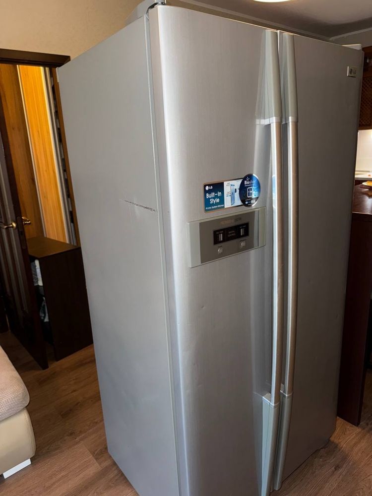 Холодильник! Двокамерний LG GR- B207TLQA великий side-by-side