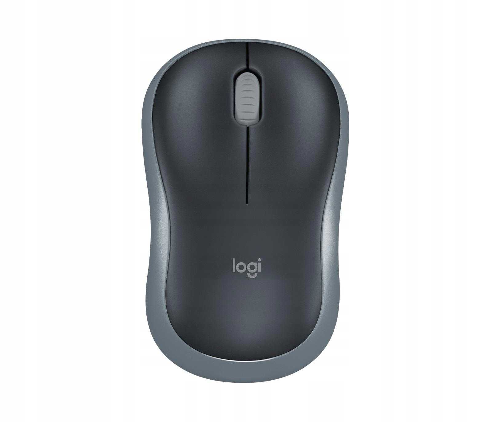 Mysz bezprzewodowa Logitech M185 – czarno-szara – optyczna