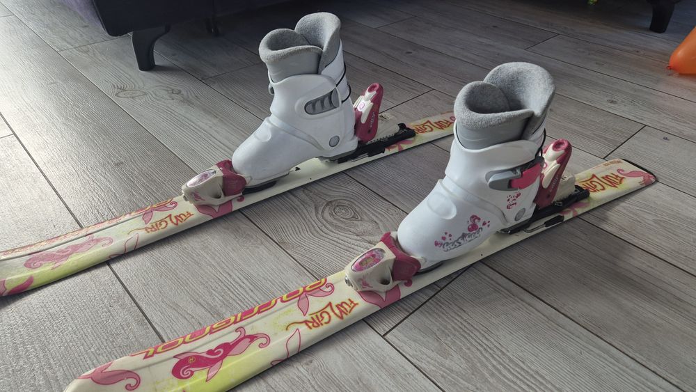 Komplet dla dziewczynki fun girl Narty 93 cm Rossignol buty dziecięce