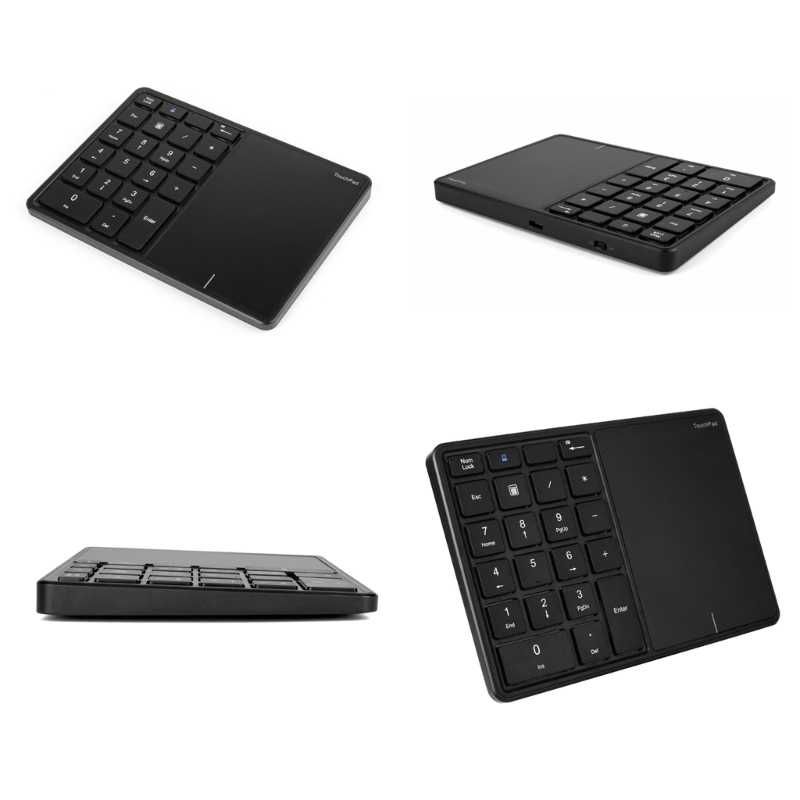 Teclado numérico 22 teclas Touchpad Bluetooth (Windows Android Apple)