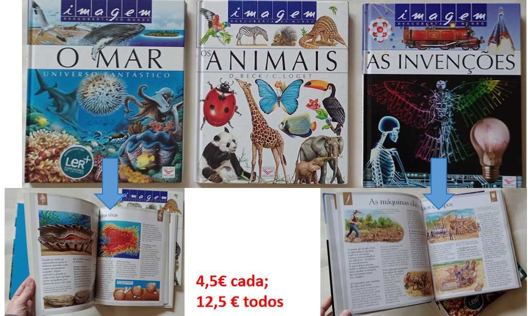 Vários Livros Usados em Ótimo Estado!