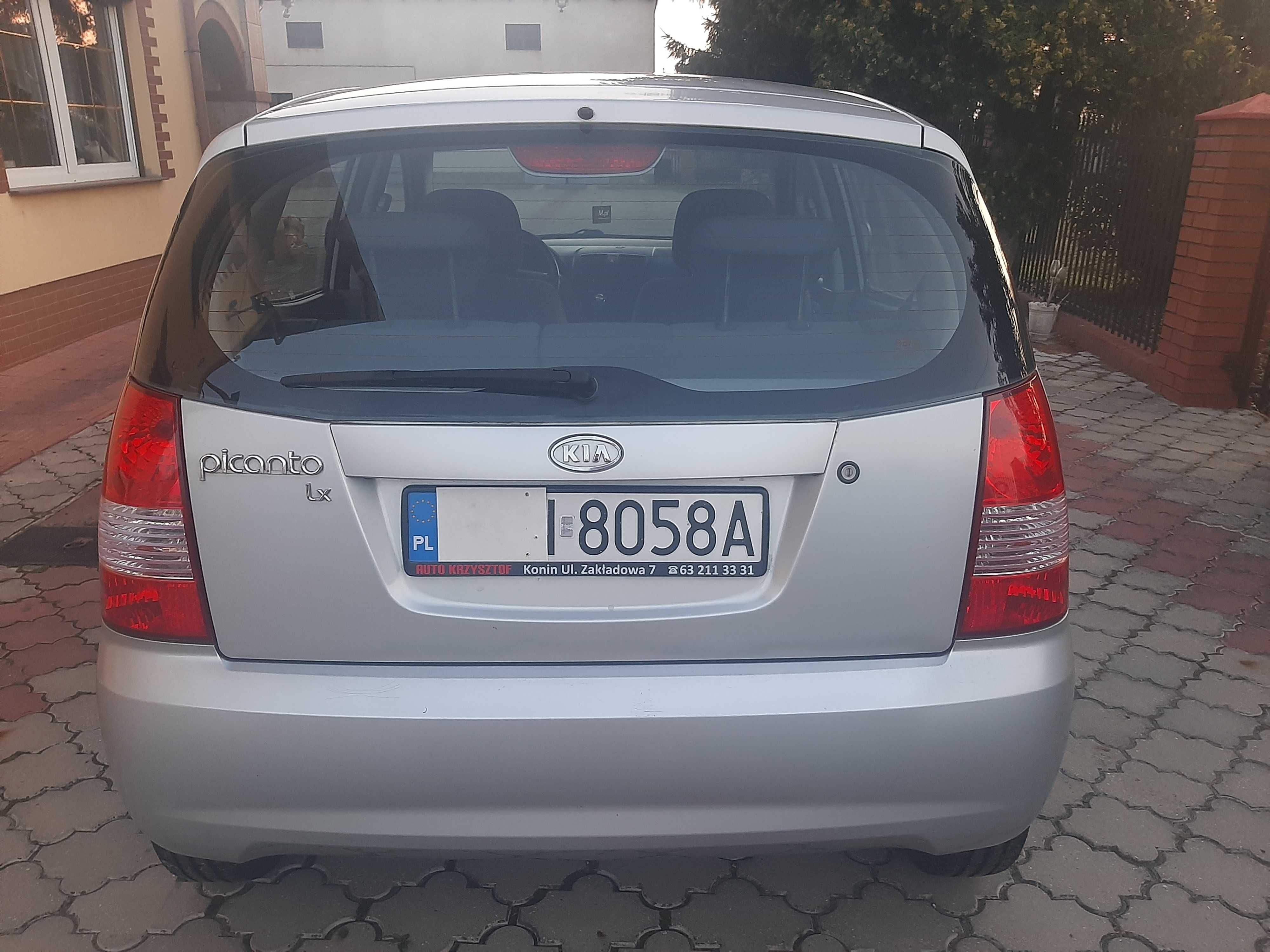 Sprzedam Kia Picanto poj. 1,1 Benzyna