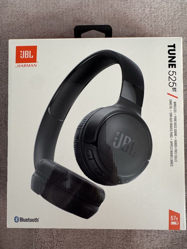 Słuchawki JBL Tune 525BT – nowe, z pudełkiem